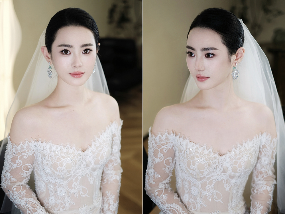 润尚美妆造型,新娘跟妆,时尚新娘造型,婚礼造型,新娘试妆照