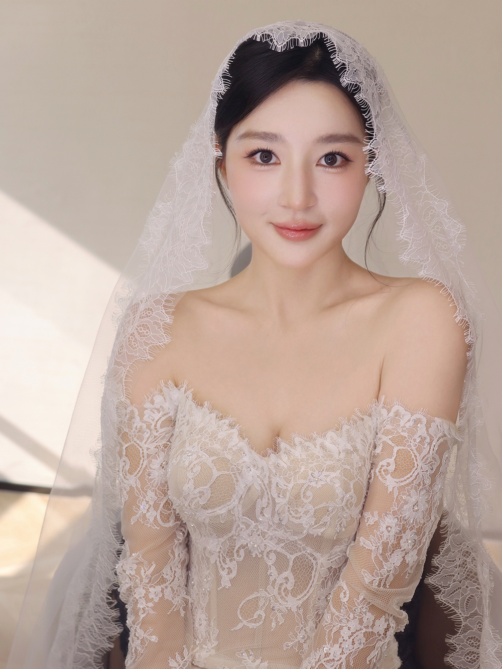 润尚美妆造型,新娘跟妆,时尚新娘造型,婚礼造型,新娘试妆照