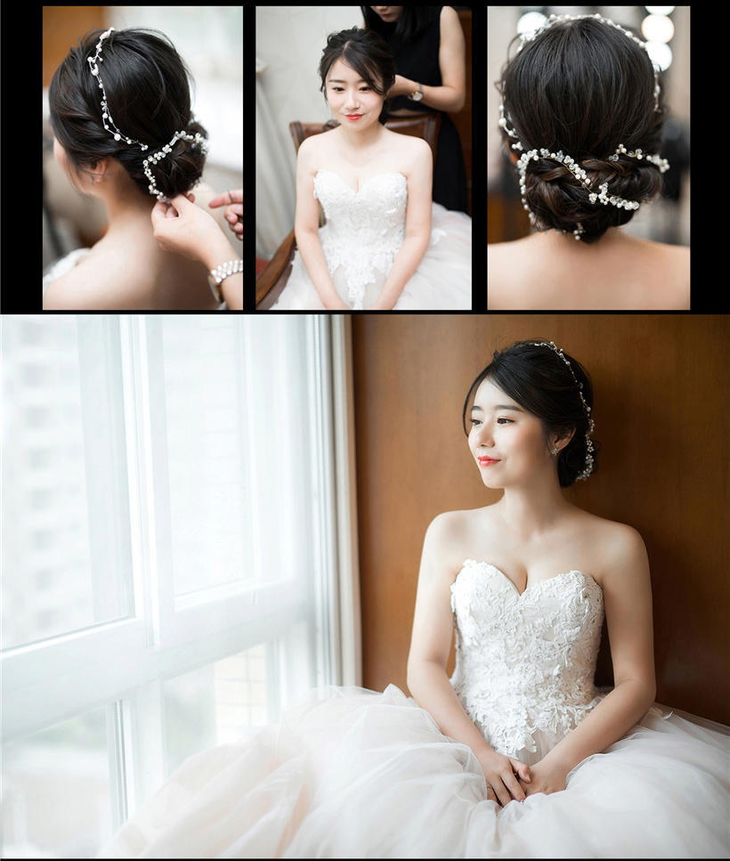 润尚美妆造型,新娘跟妆,时尚新娘造型,婚礼造型