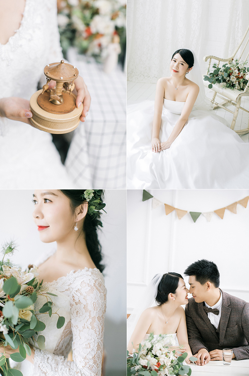 润尚美妆造型,新娘跟妆,时尚新娘造型,婚礼造型