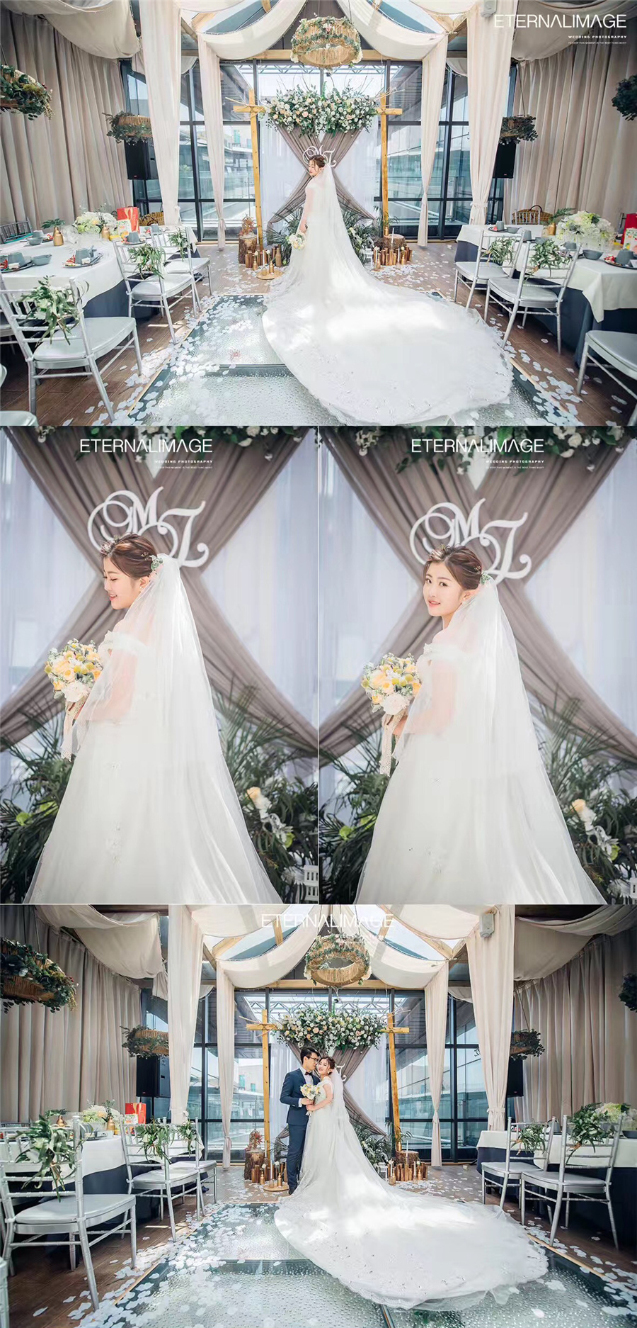 润尚美妆造型,新娘跟妆,时尚新娘造型,婚礼造型