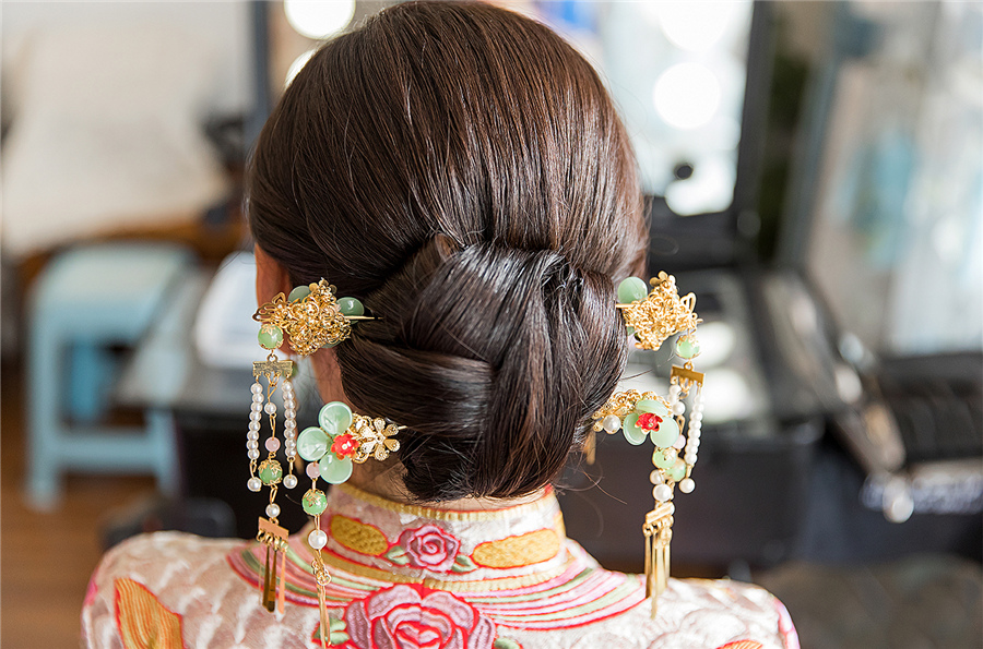 润尚美妆造型,新娘跟妆,时尚新娘造型,婚礼造型