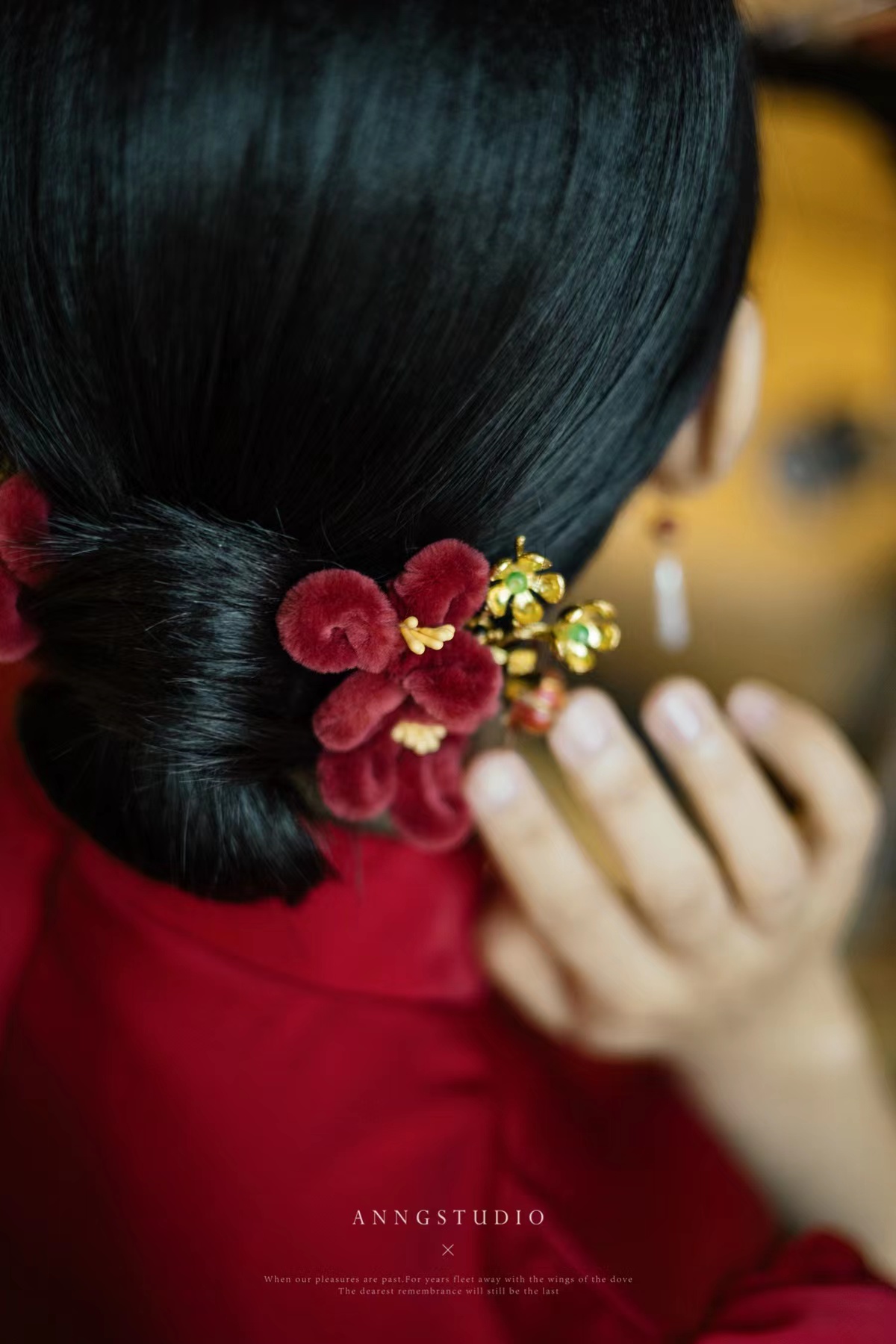 润尚美妆造型,新娘跟妆,时尚新娘造型,婚礼造型,试妆照