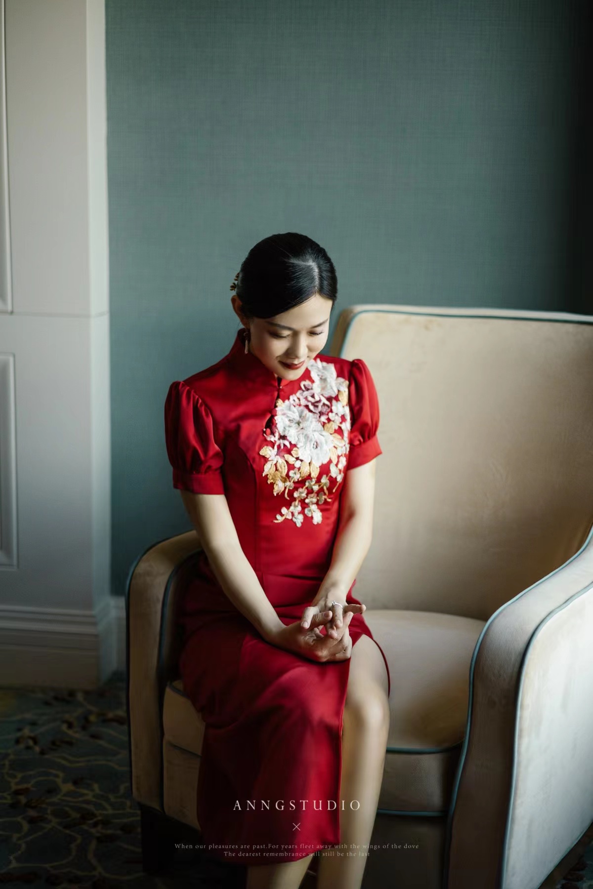 润尚美妆造型,新娘跟妆,时尚新娘造型,婚礼造型,试妆照