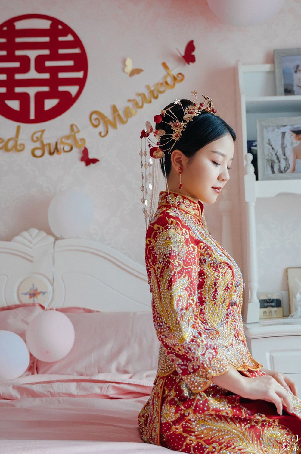 润尚美妆造型,新娘跟妆,时尚新娘造型,婚礼造型,试妆照