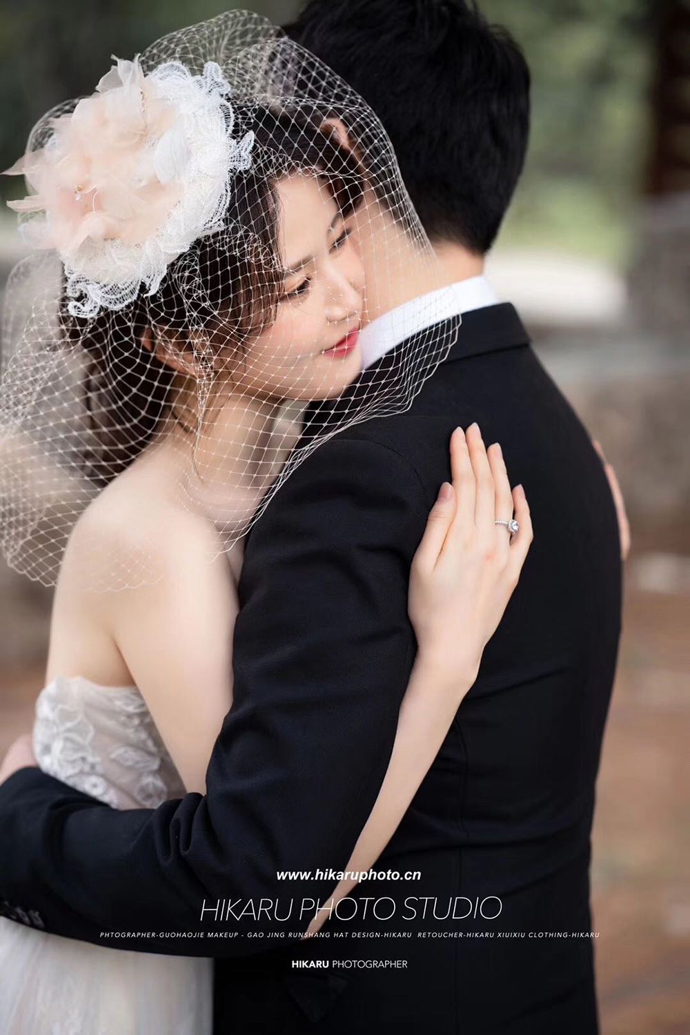 润尚美妆造型,新娘跟妆,时尚新娘造型,婚礼造型,试妆照