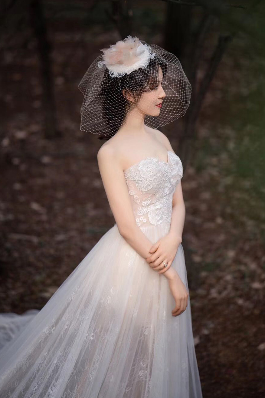 润尚美妆造型,新娘跟妆,时尚新娘造型,婚礼造型,试妆照