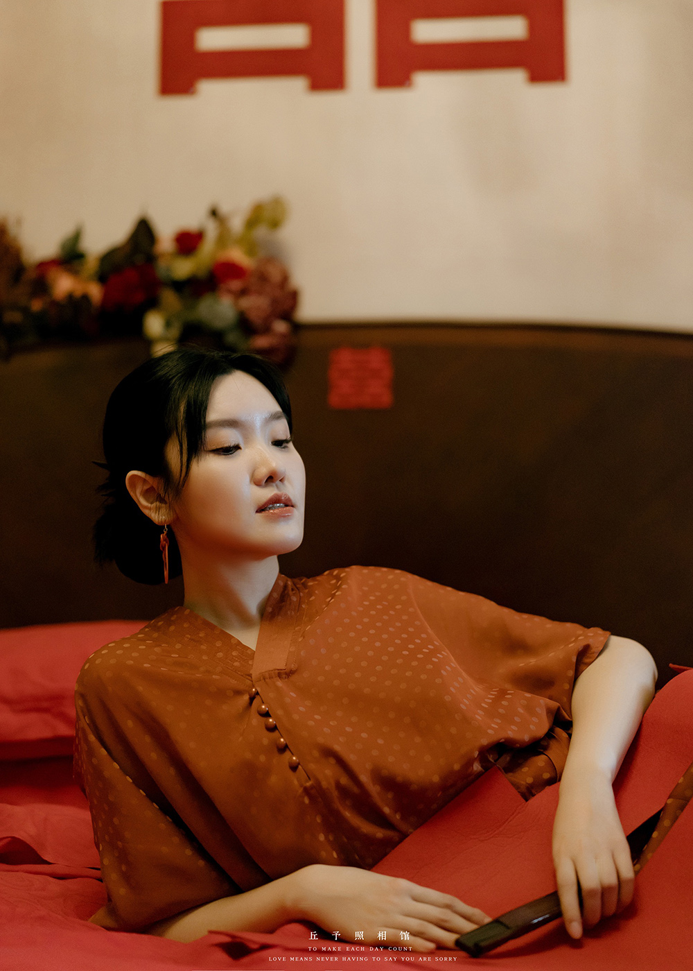 润尚美妆造型,新娘跟妆,时尚新娘造型,婚礼造型,试妆照