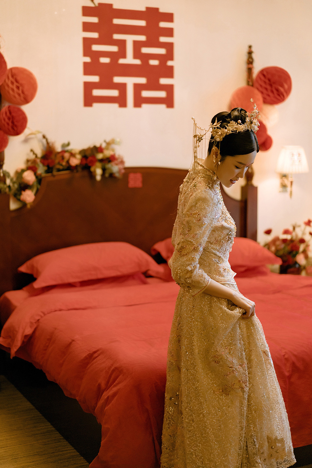 润尚美妆造型,新娘跟妆,时尚新娘造型,婚礼造型,试妆照