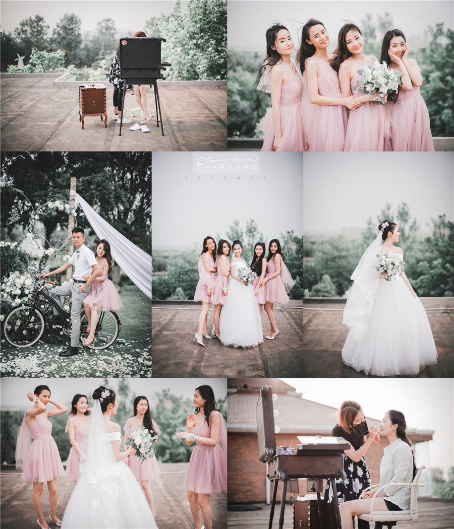 润尚美妆造型,新娘跟妆,时尚新娘造型,婚礼造型,试妆照