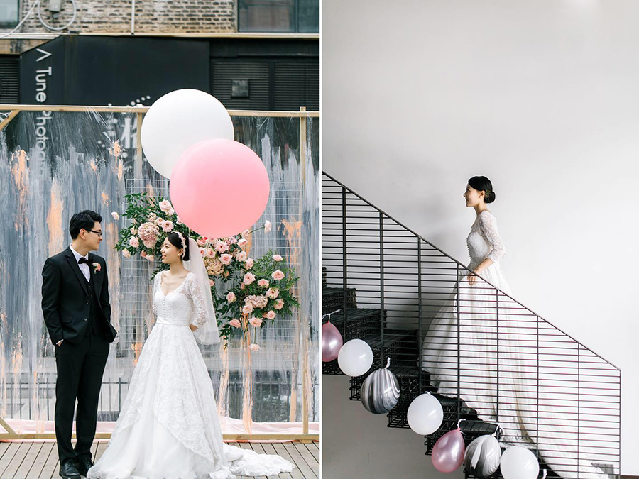 润尚美妆造型,新娘跟妆,时尚新娘造型,婚礼造型,试妆照