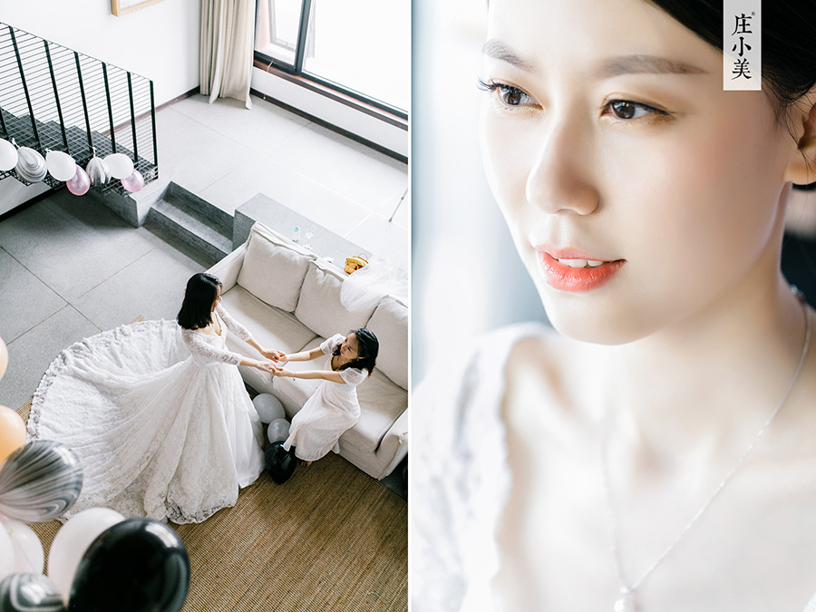 润尚美妆造型,新娘跟妆,时尚新娘造型,婚礼造型,试妆照