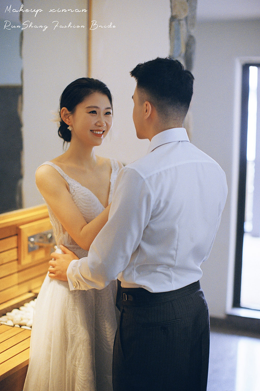 润尚美妆造型,新娘跟妆,时尚新娘造型,婚礼造型,试妆照