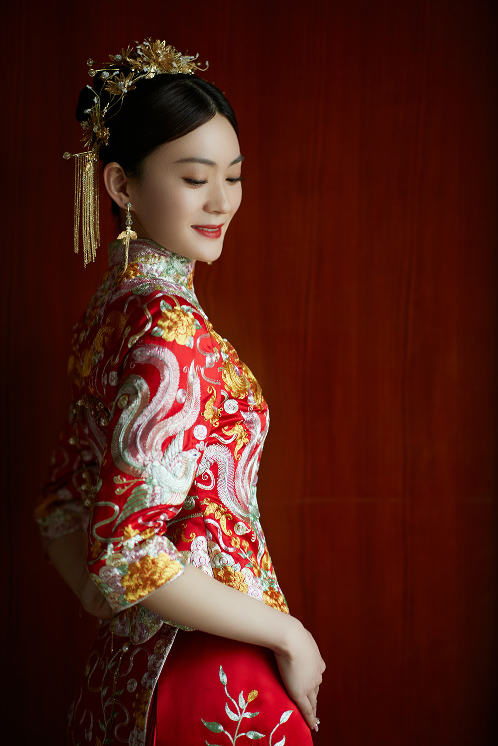 润尚美妆造型,新娘跟妆,时尚新娘造型,婚礼造型,试妆照