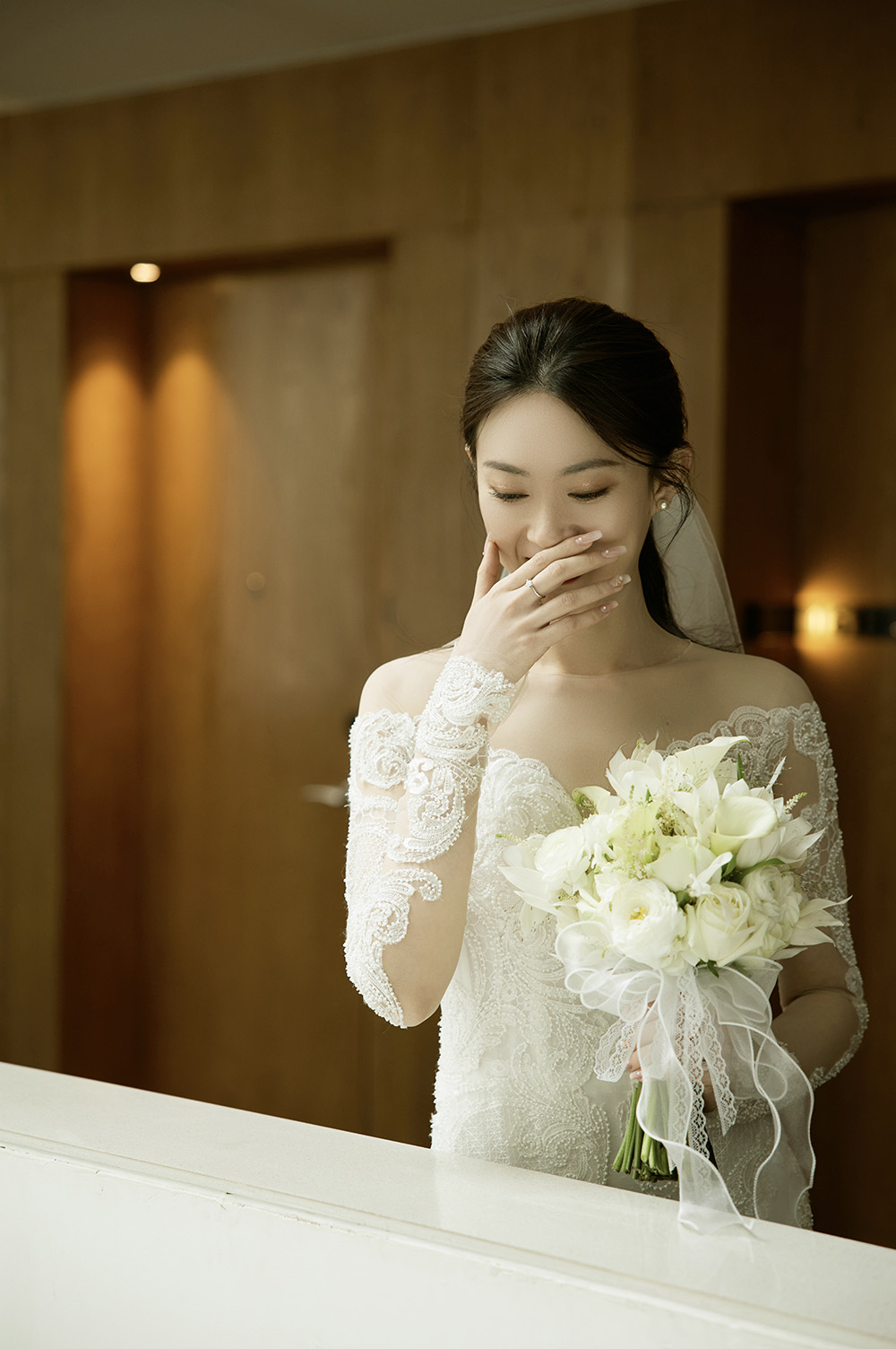 润尚美妆造型,新娘跟妆,时尚新娘造型,婚礼造型,试妆照