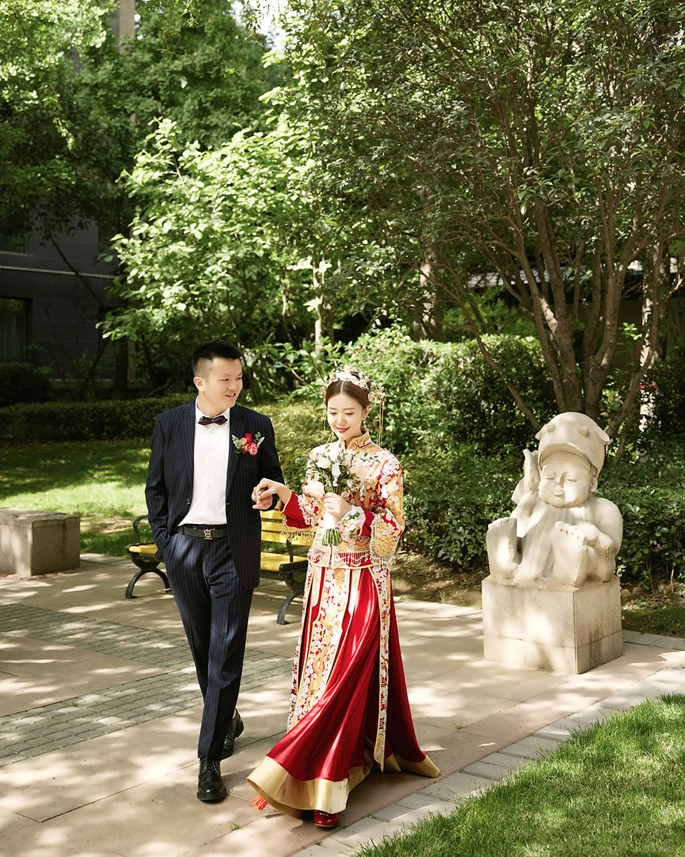 润尚美妆造型,新娘跟妆,时尚新娘造型,婚礼造型,试妆照