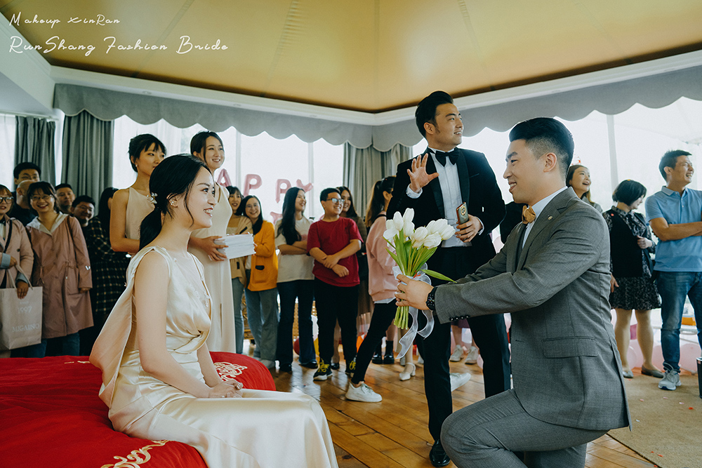 润尚美妆造型,新娘跟妆,时尚新娘造型,婚礼造型,试妆照