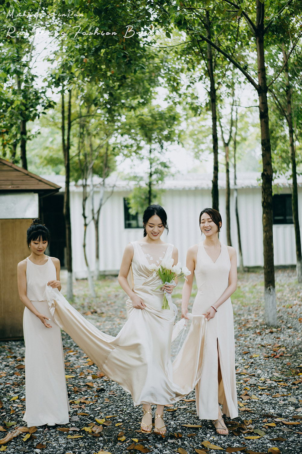 润尚美妆造型,新娘跟妆,时尚新娘造型,婚礼造型,试妆照