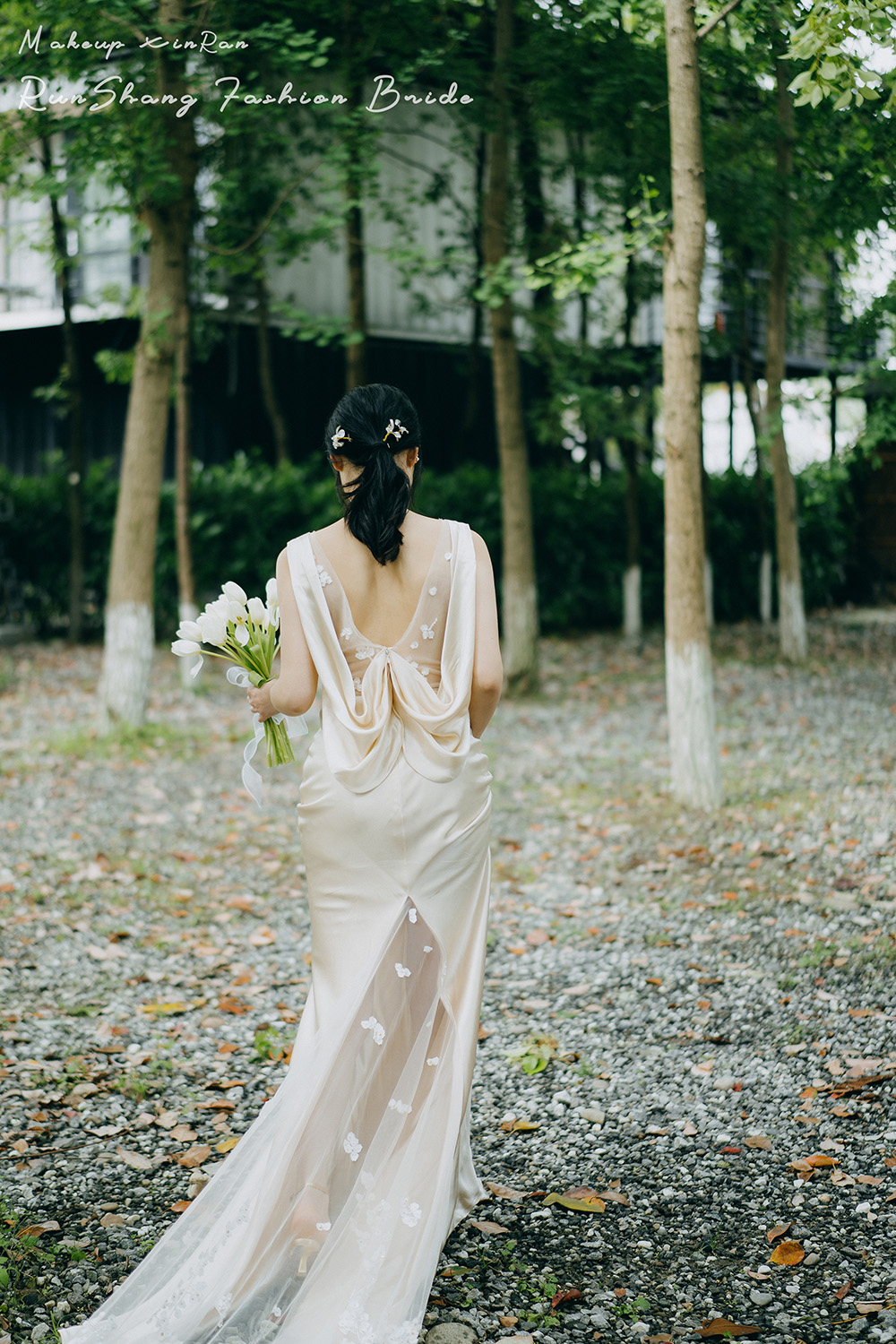 润尚美妆造型,新娘跟妆,时尚新娘造型,婚礼造型,试妆照