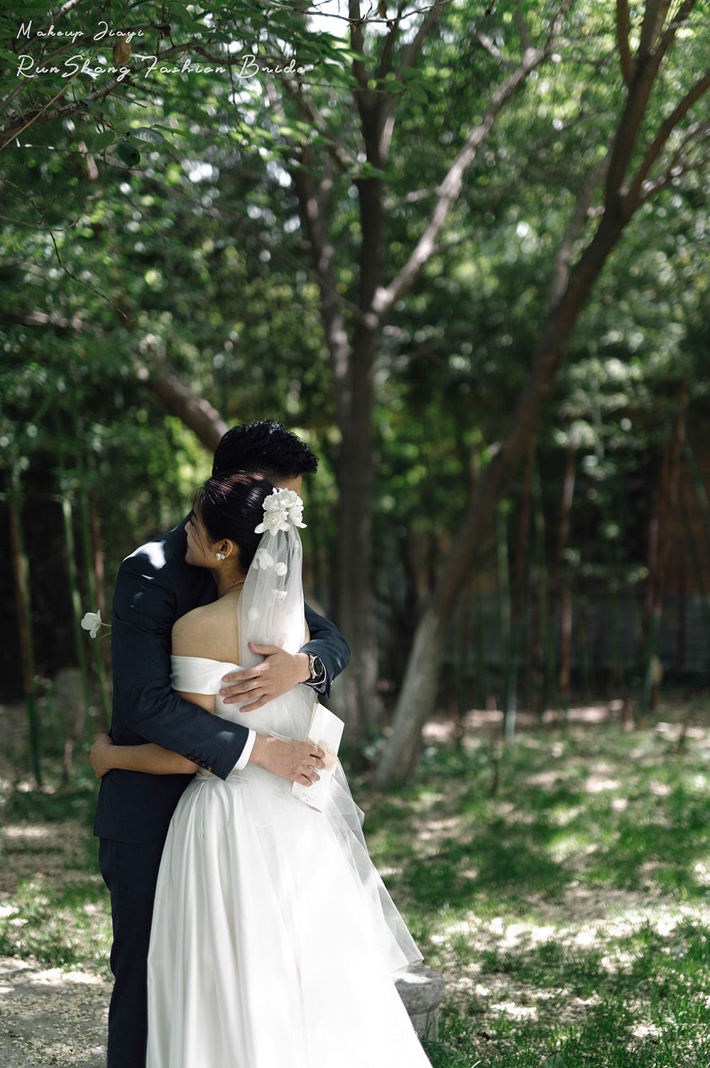 润尚美妆造型,新娘跟妆,时尚新娘造型,婚礼造型,试妆照