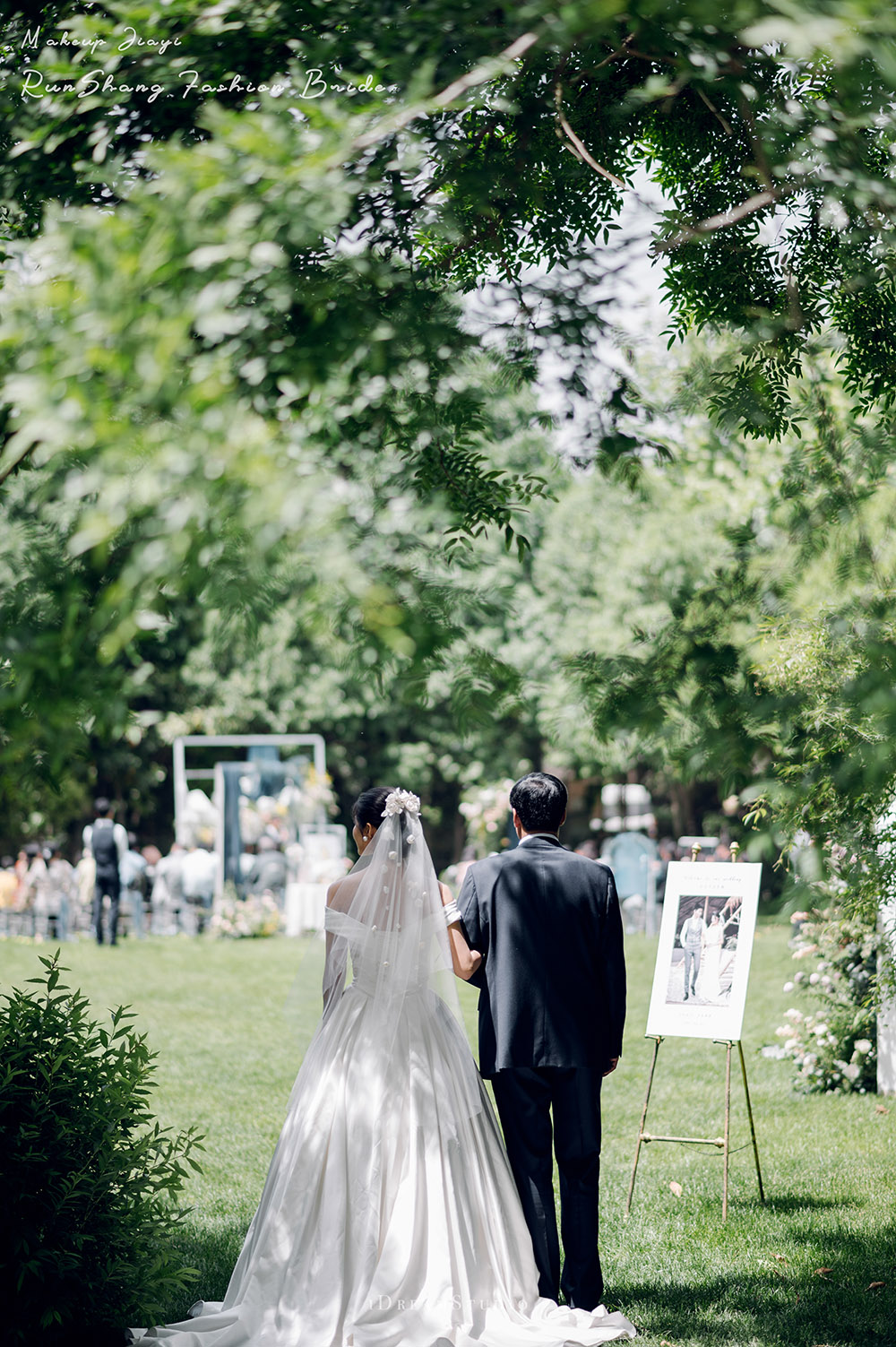 润尚美妆造型,新娘跟妆,时尚新娘造型,婚礼造型,试妆照