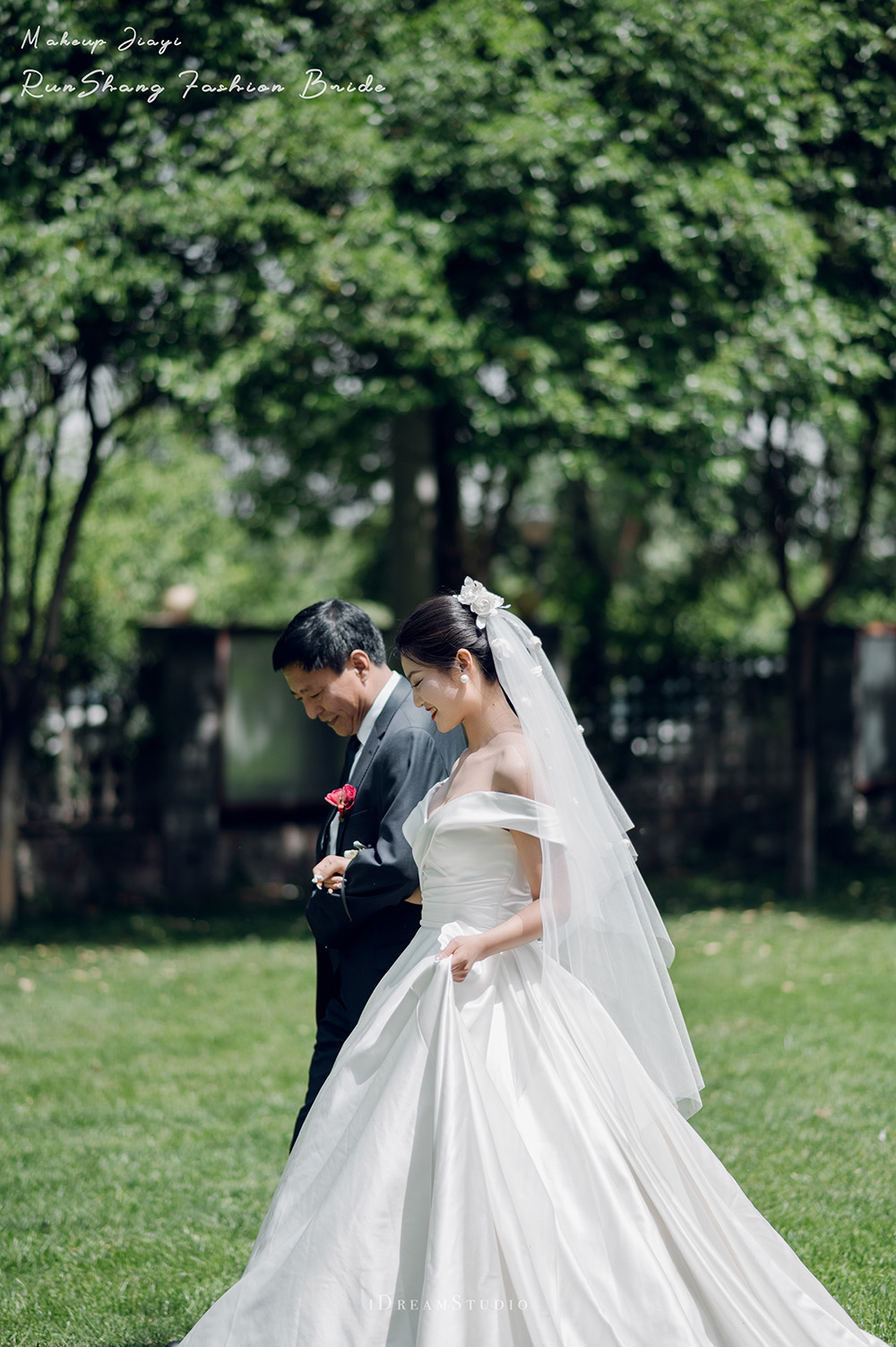 润尚美妆造型,新娘跟妆,时尚新娘造型,婚礼造型,试妆照