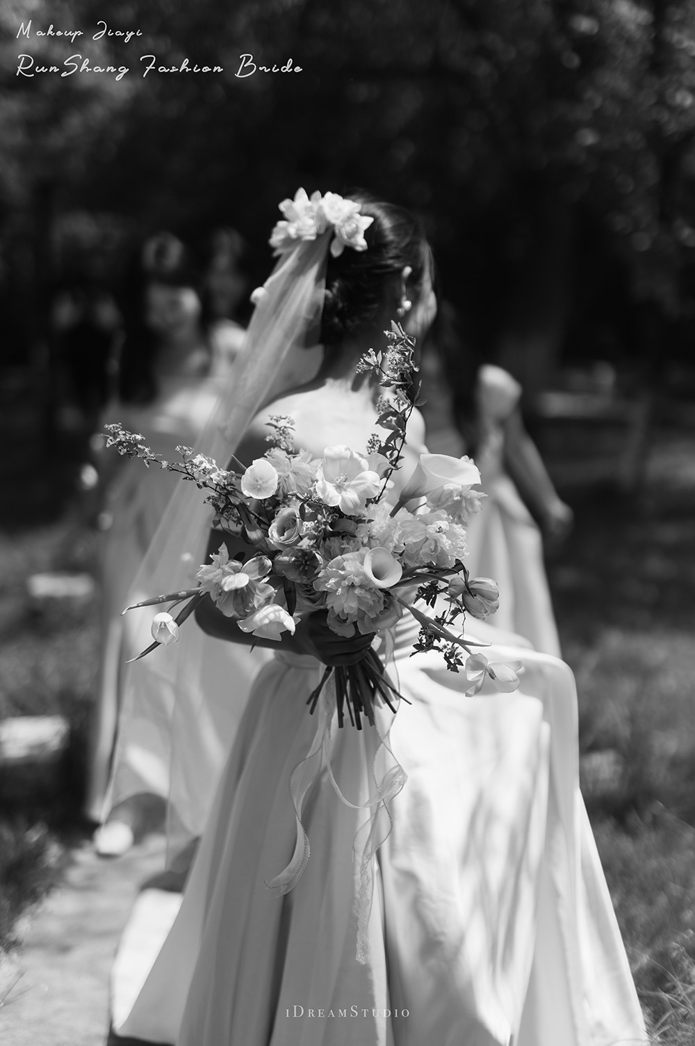 润尚美妆造型,新娘跟妆,时尚新娘造型,婚礼造型,试妆照