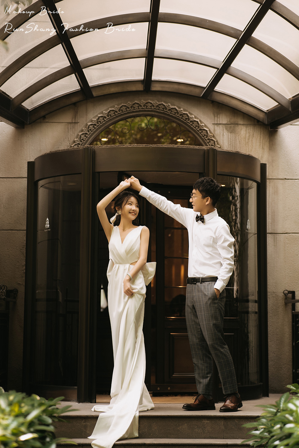 润尚美妆造型,新娘跟妆,时尚新娘造型,婚礼造型,试妆照