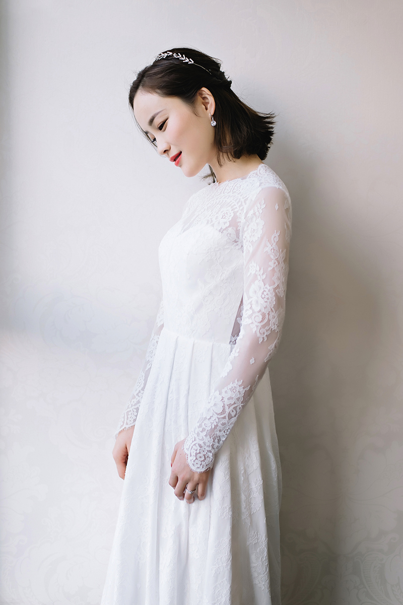 润尚美妆造型,新娘跟妆,时尚新娘造型,婚礼造型,试妆照