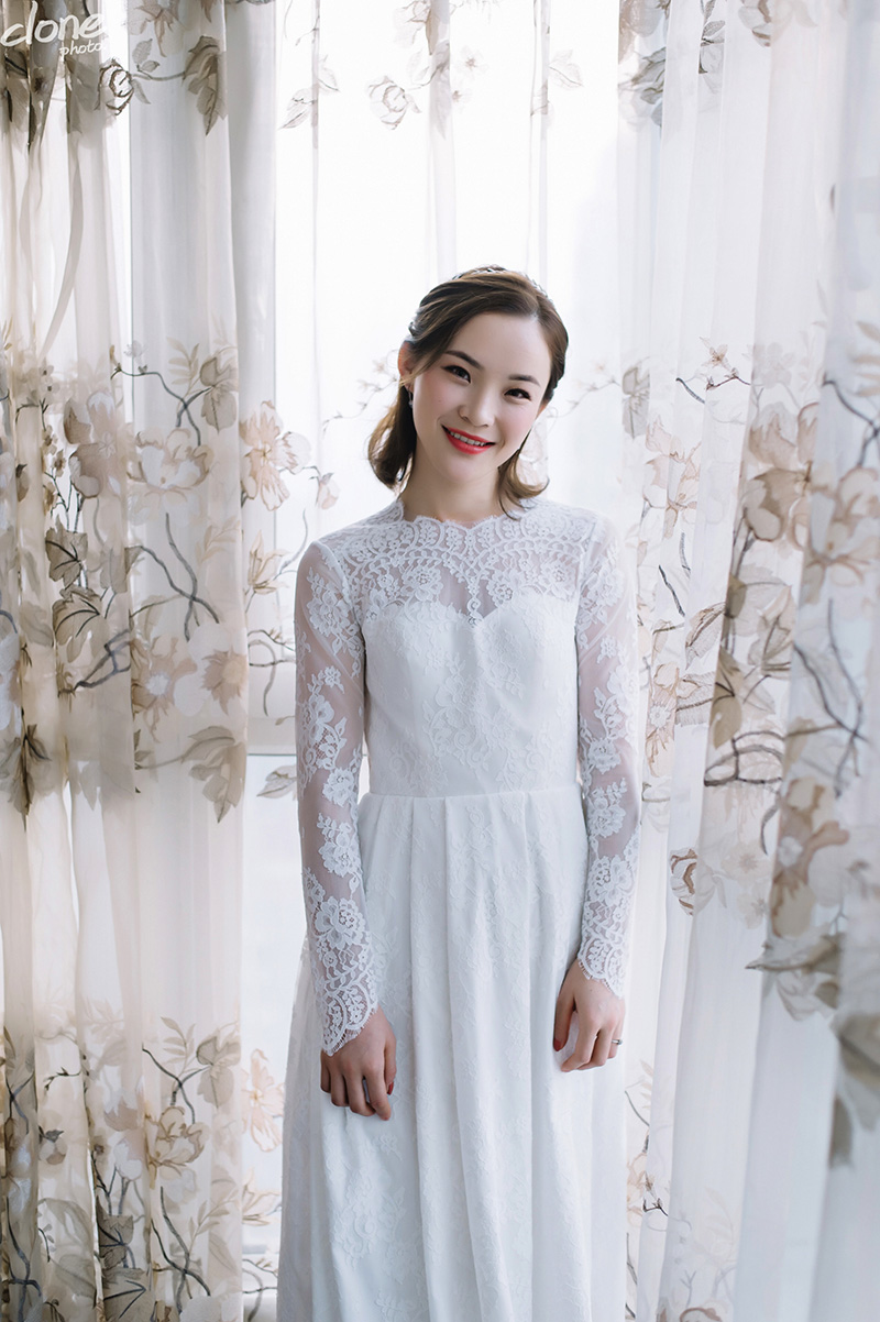 润尚美妆造型,新娘跟妆,时尚新娘造型,婚礼造型,试妆照