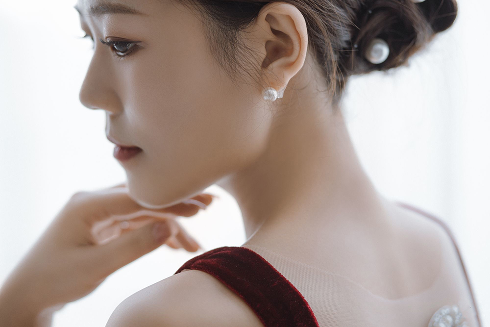 润尚美妆造型,新娘跟妆,时尚新娘造型,婚礼造型,试妆照