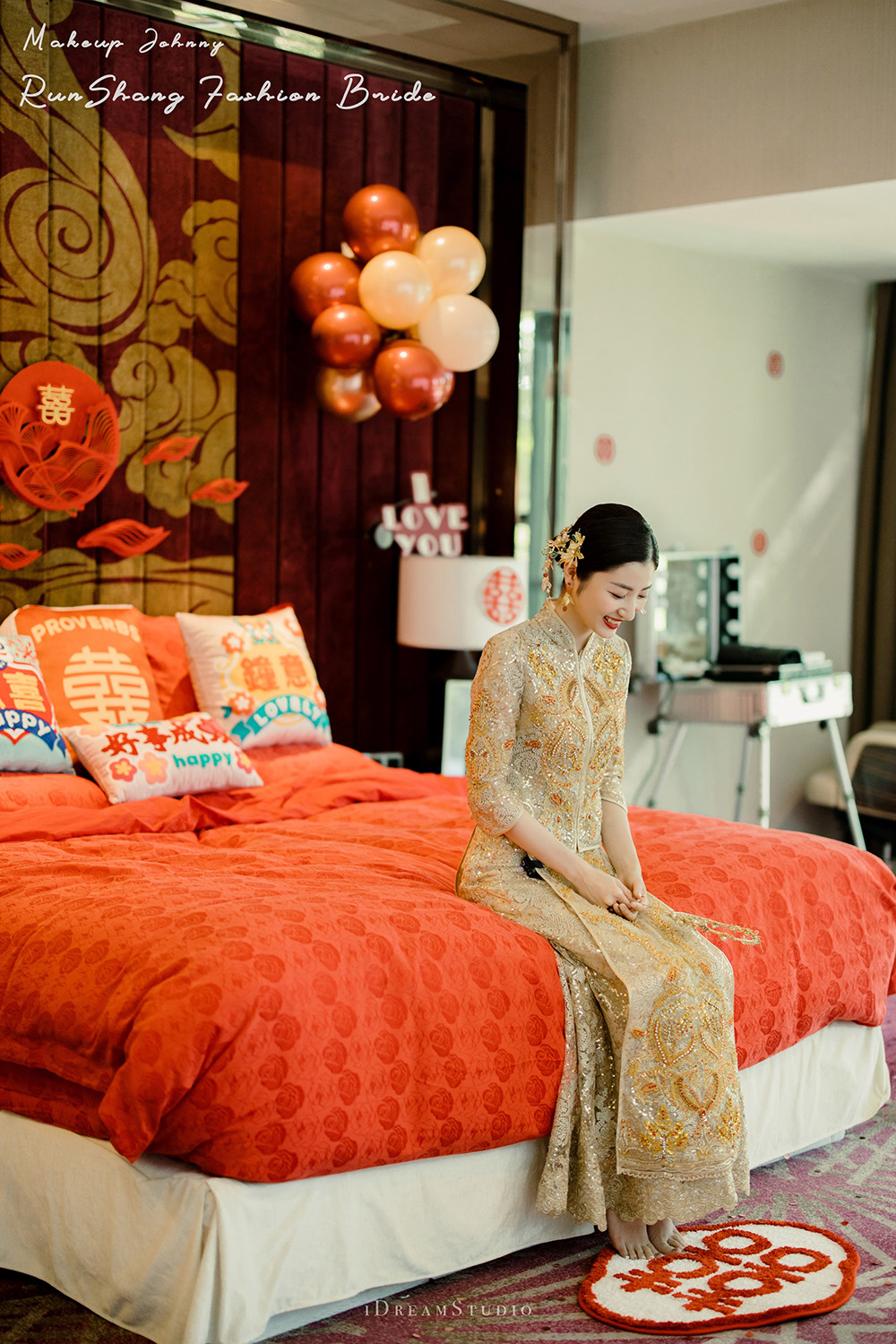 润尚美妆造型,新娘跟妆,时尚新娘造型,婚礼造型