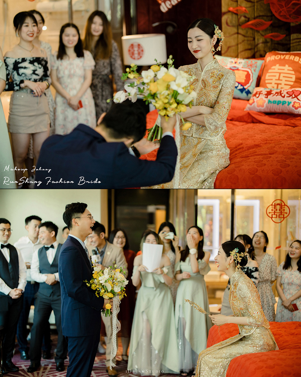 润尚美妆造型,新娘跟妆,时尚新娘造型,婚礼造型