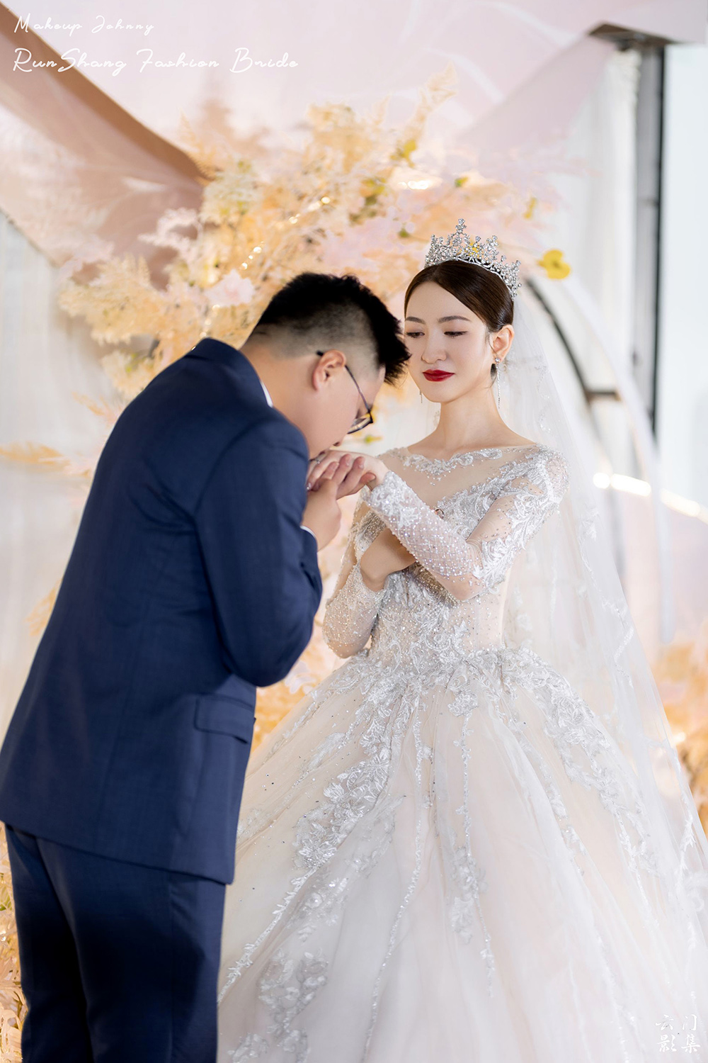 润尚美妆造型,新娘跟妆,时尚新娘造型,婚礼造型