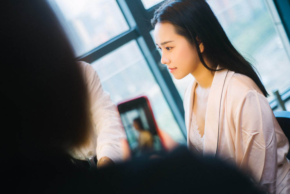 润尚美妆造型,新娘跟妆,时尚新娘造型,婚礼造型,试妆照