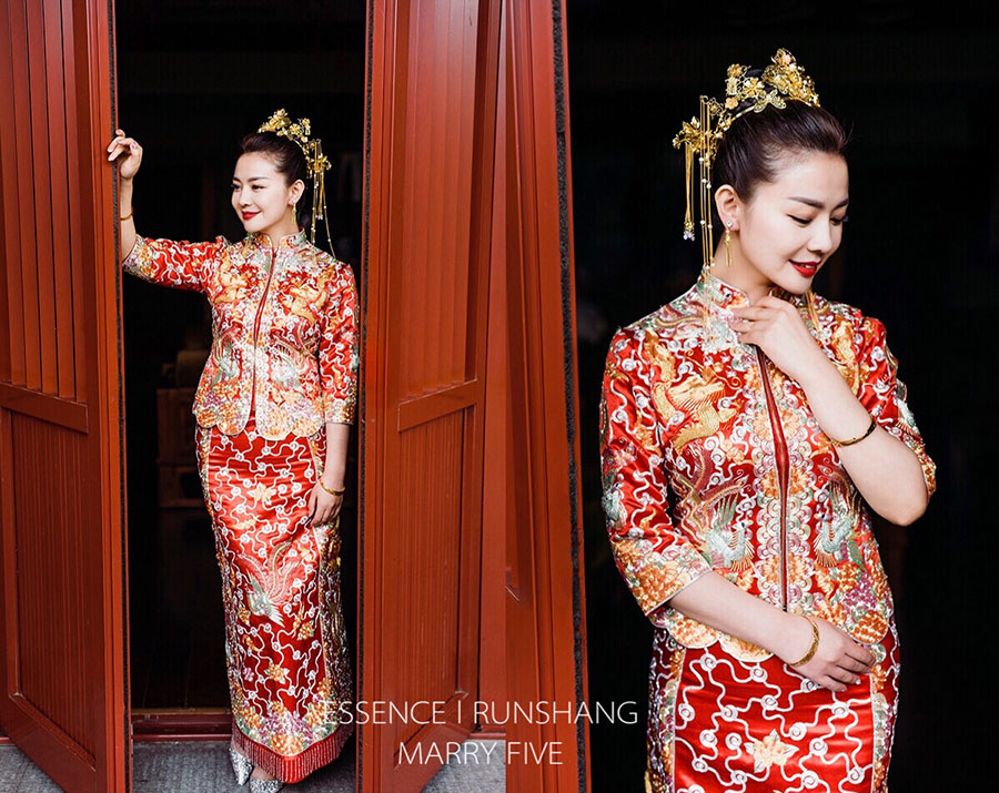 润尚美妆造型,新娘跟妆,时尚新娘造型,婚礼造型,试妆照