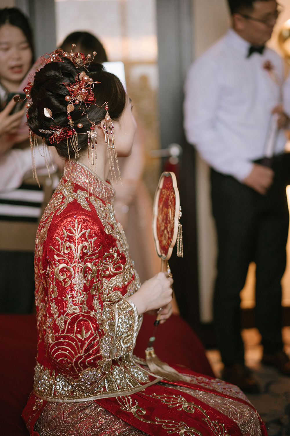 润尚美妆造型,新娘跟妆,时尚新娘造型,婚礼造型