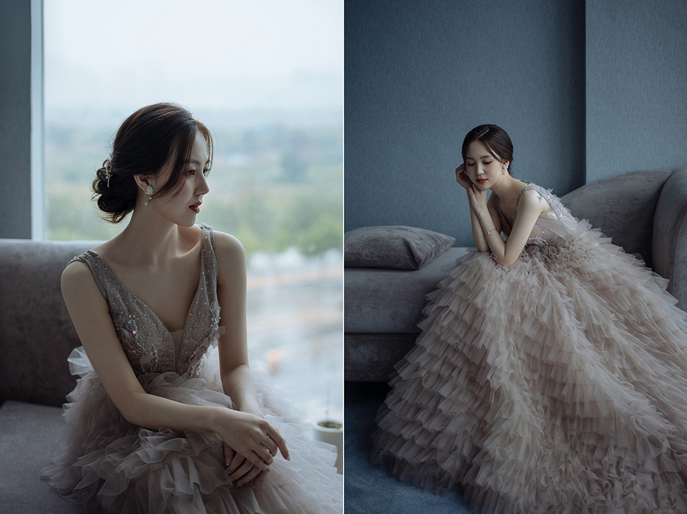 润尚美妆造型,新娘跟妆,时尚新娘造型,婚礼造型