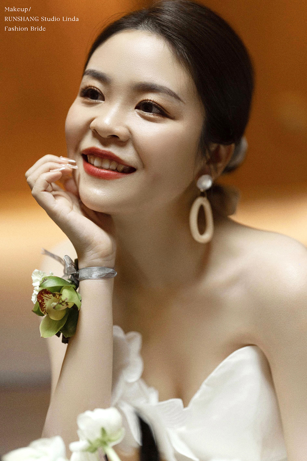 润尚美妆造型,新娘跟妆,时尚新娘造型,婚礼造型