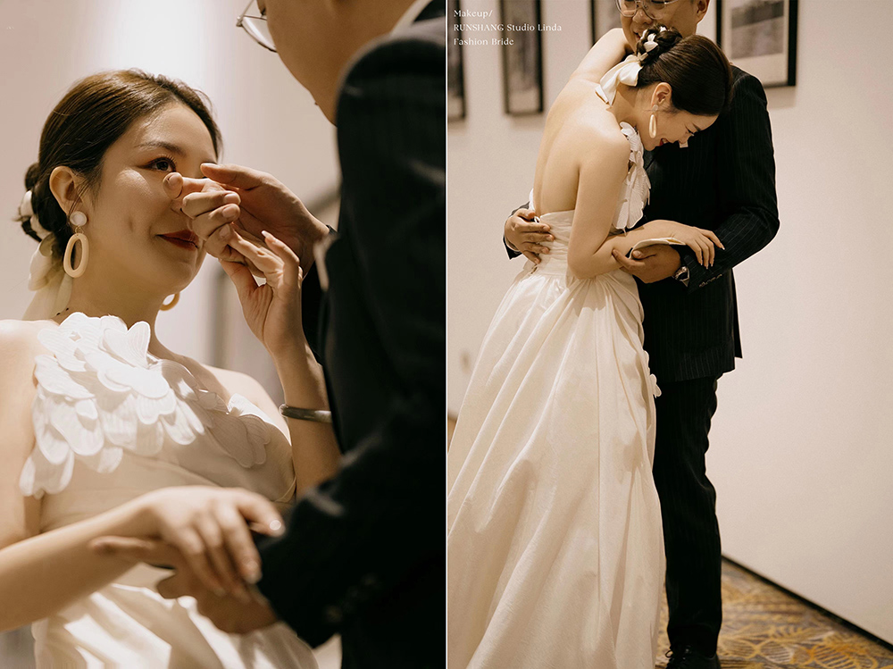 润尚美妆造型,新娘跟妆,时尚新娘造型,婚礼造型