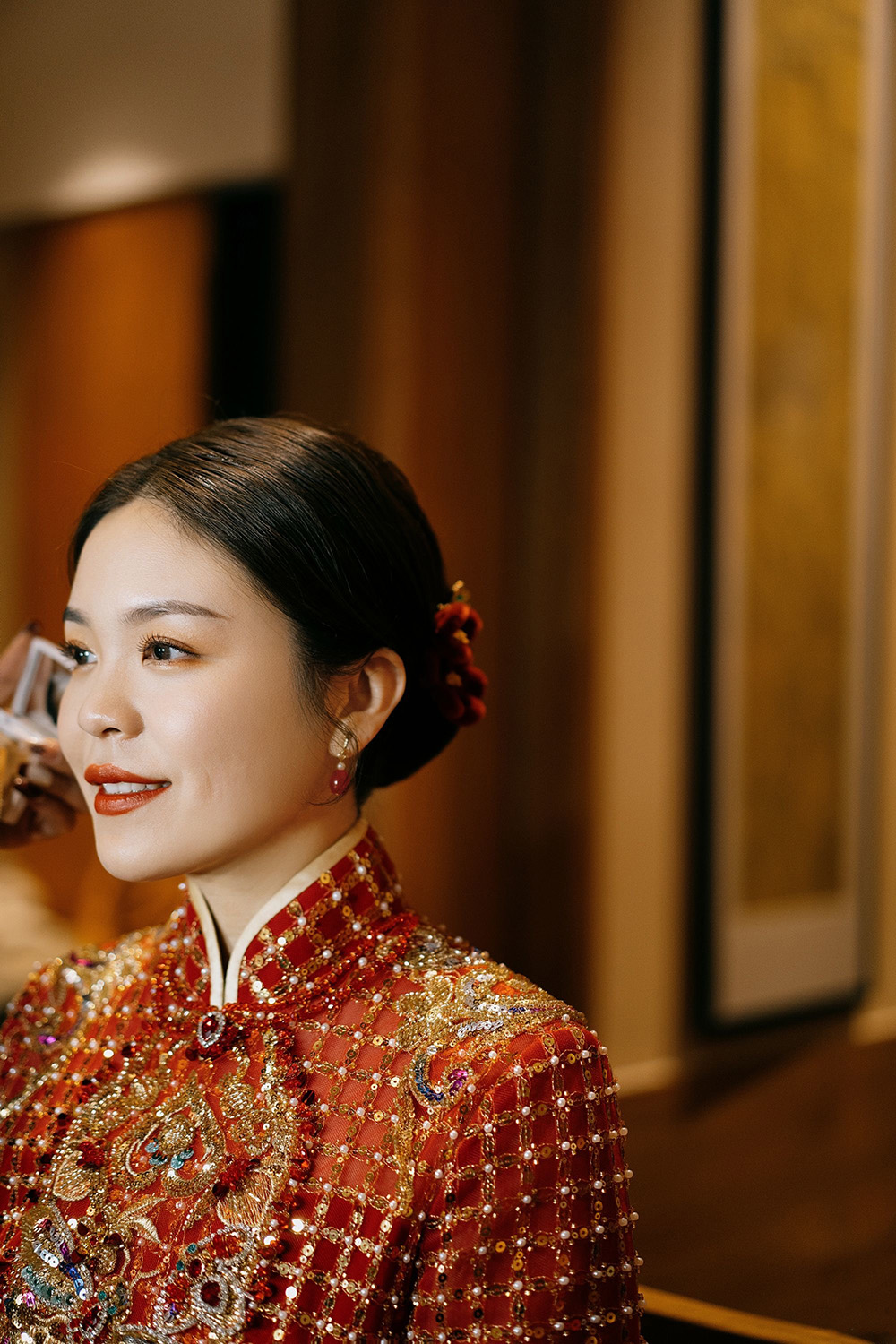 润尚美妆造型,新娘跟妆,时尚新娘造型,婚礼造型