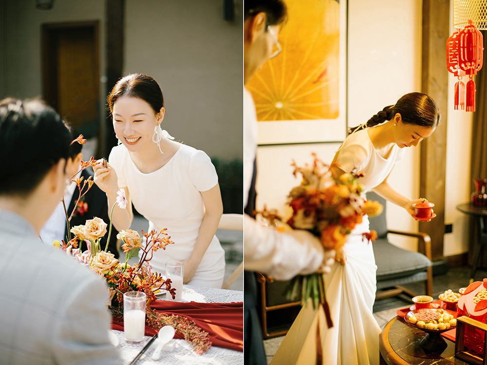 润尚美妆造型,新娘跟妆,时尚新娘造型,婚礼造型,试妆照