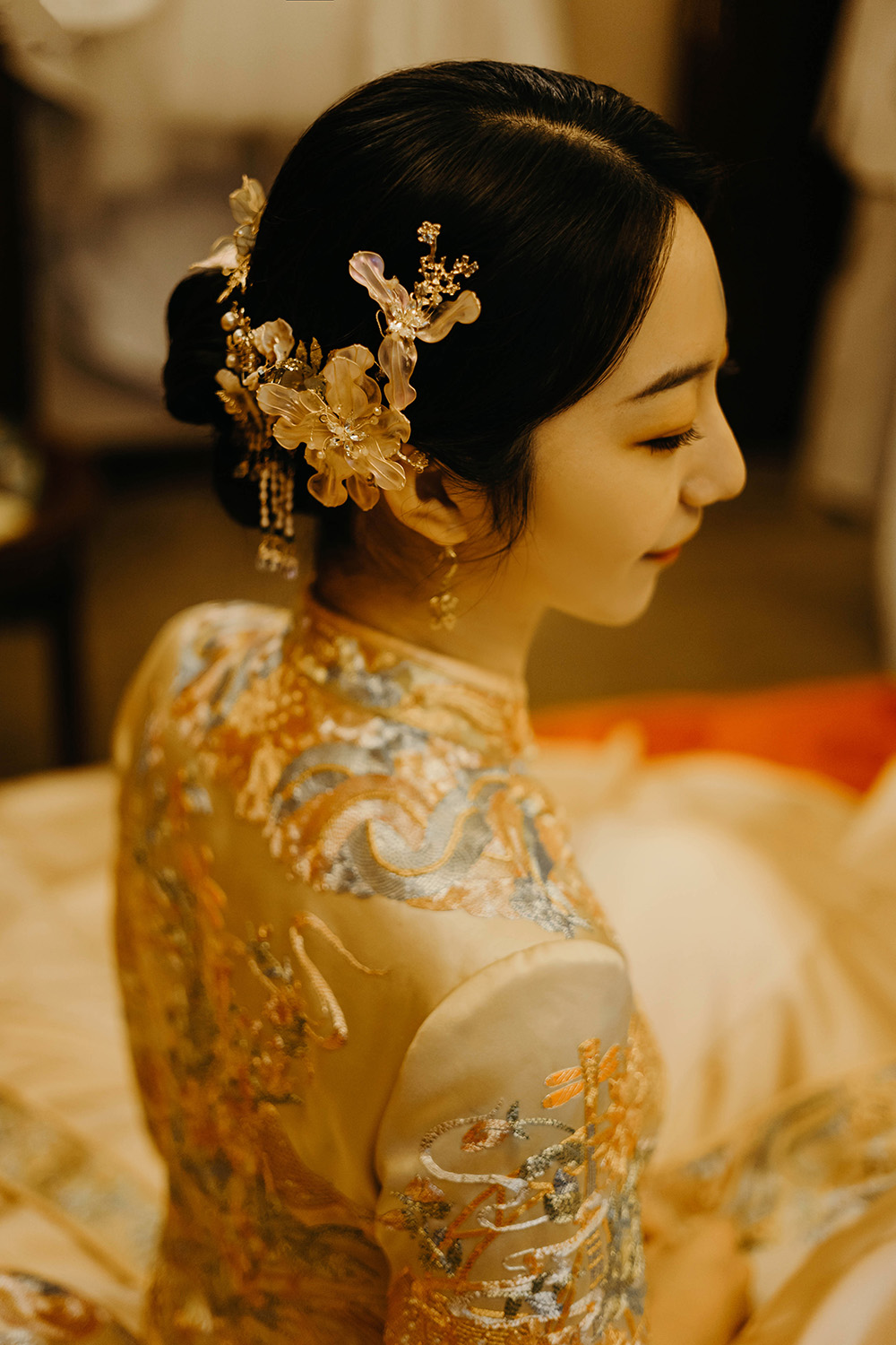 润尚美妆造型,新娘跟妆,时尚新娘造型,婚礼造型,试妆照