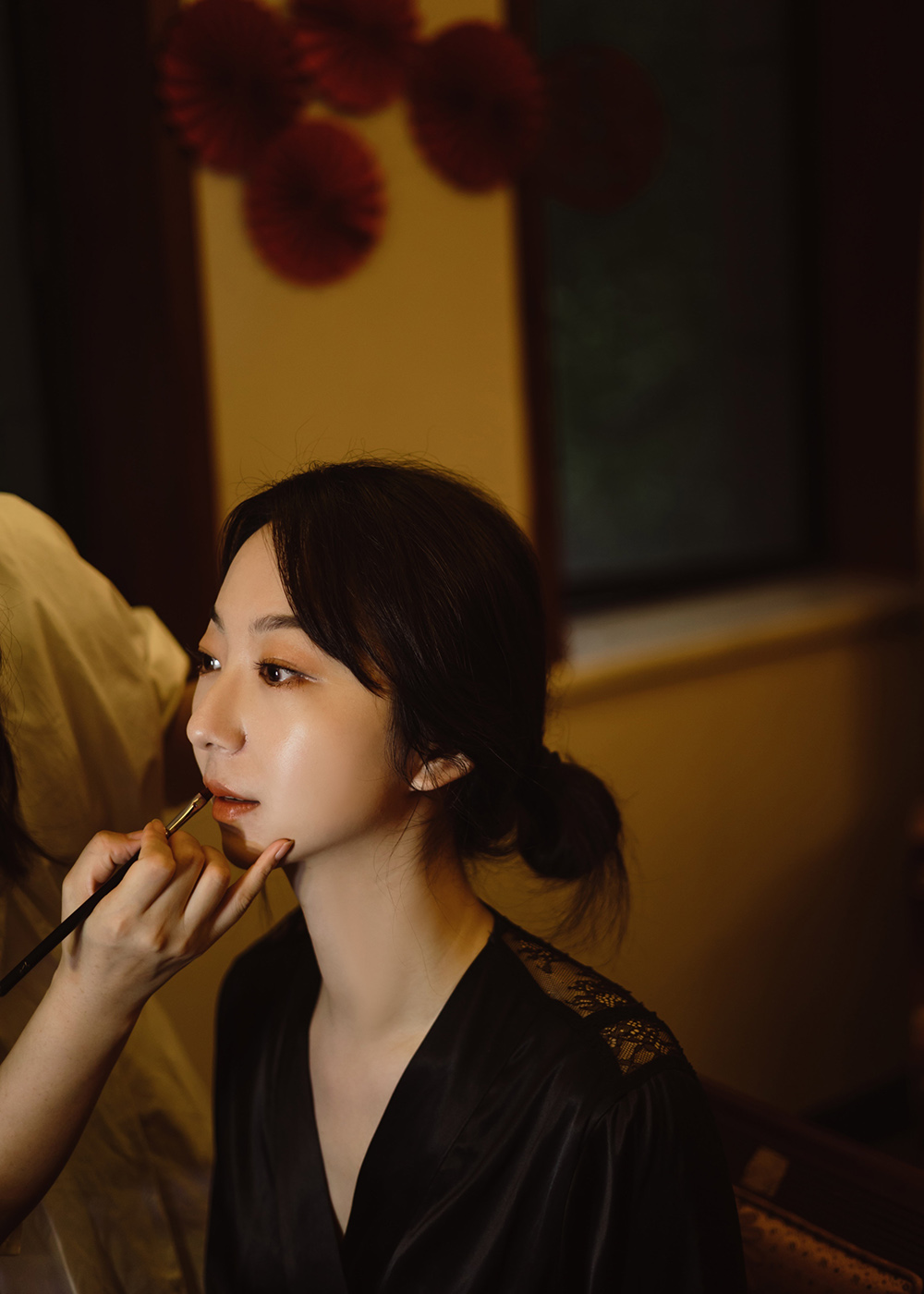 润尚美妆造型,新娘跟妆,时尚新娘造型,婚礼造型,试妆照
