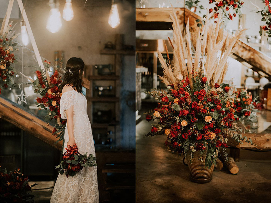 润尚美妆造型,新娘跟妆,时尚新娘造型,婚礼造型,试妆照