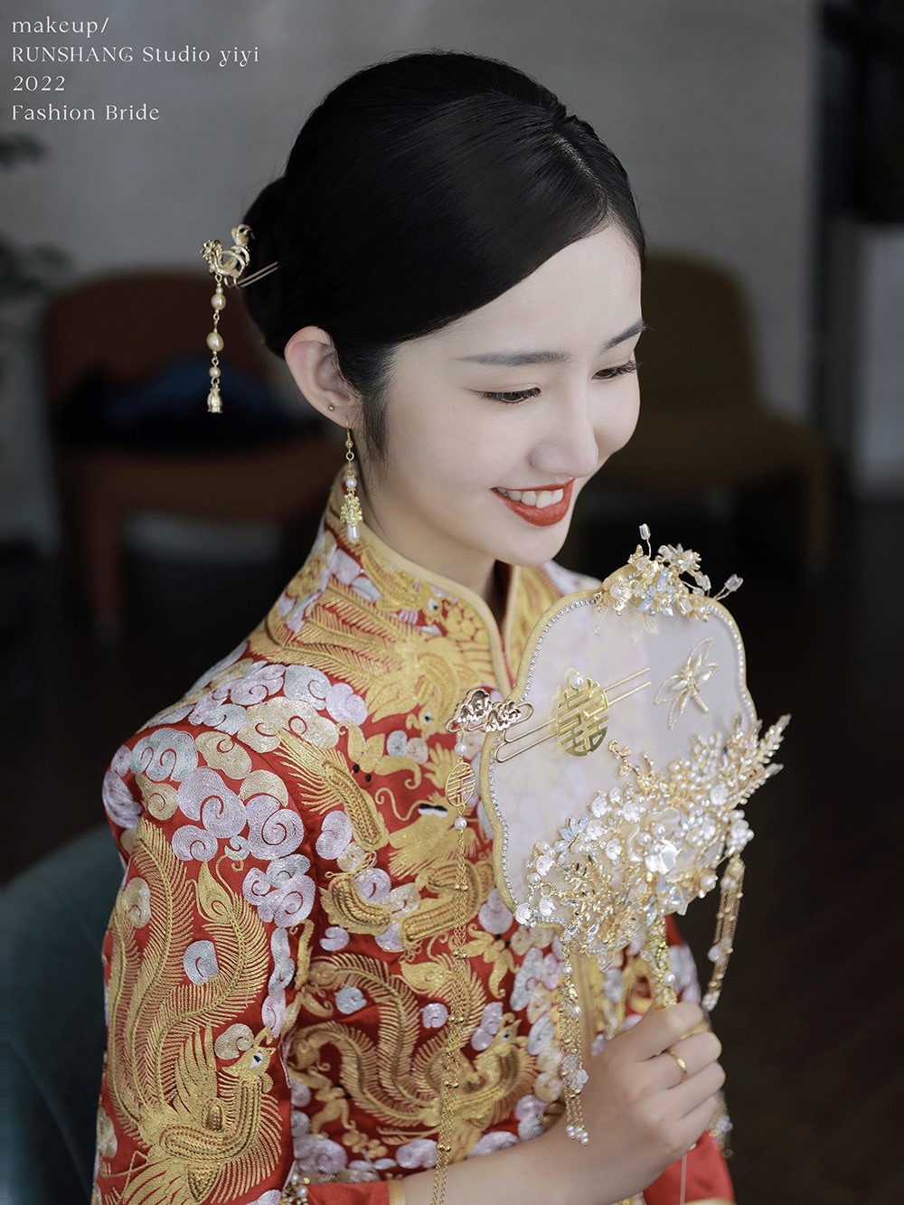 润尚美妆造型,新娘跟妆,时尚新娘造型,婚礼造型