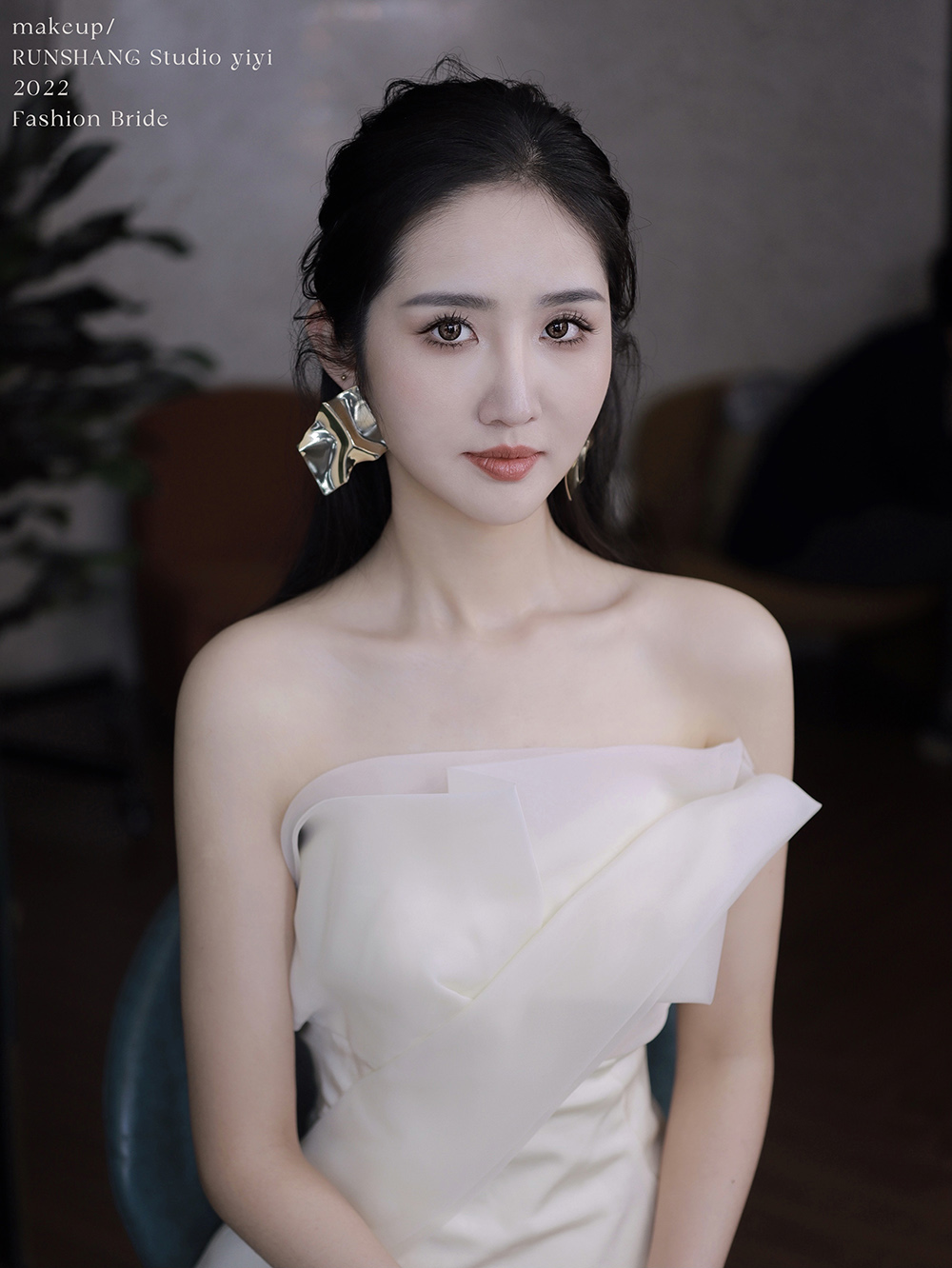 润尚美妆造型,新娘跟妆,时尚新娘造型,婚礼造型