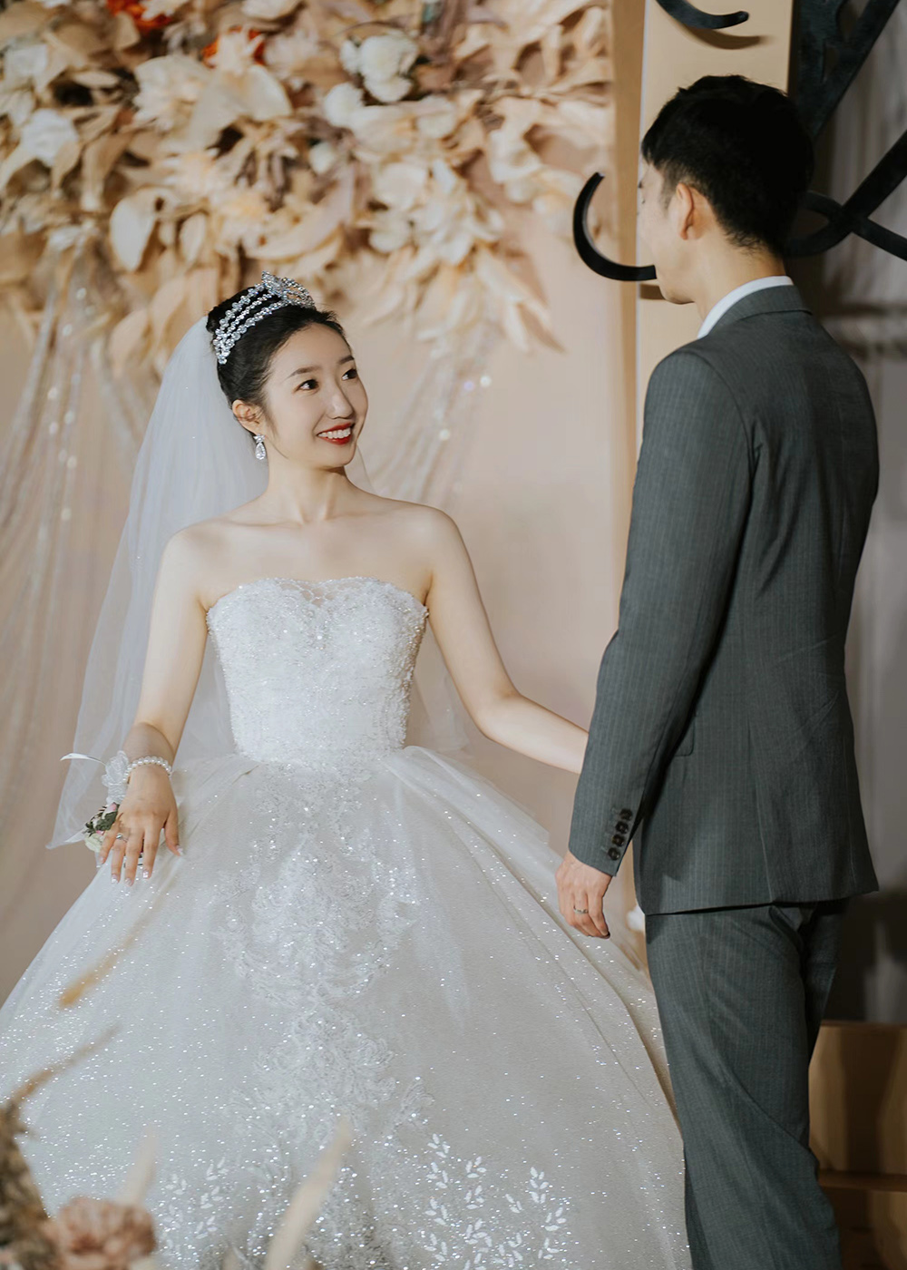 润尚美妆造型,新娘跟妆,时尚新娘造型,婚礼造型,试妆照