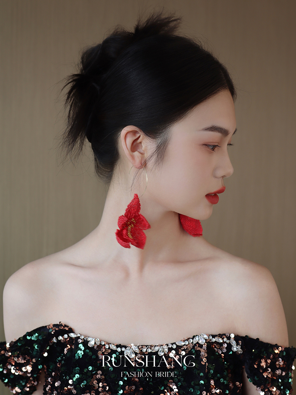 润尚美妆造型,新娘跟妆,时尚新娘造型,婚礼造型