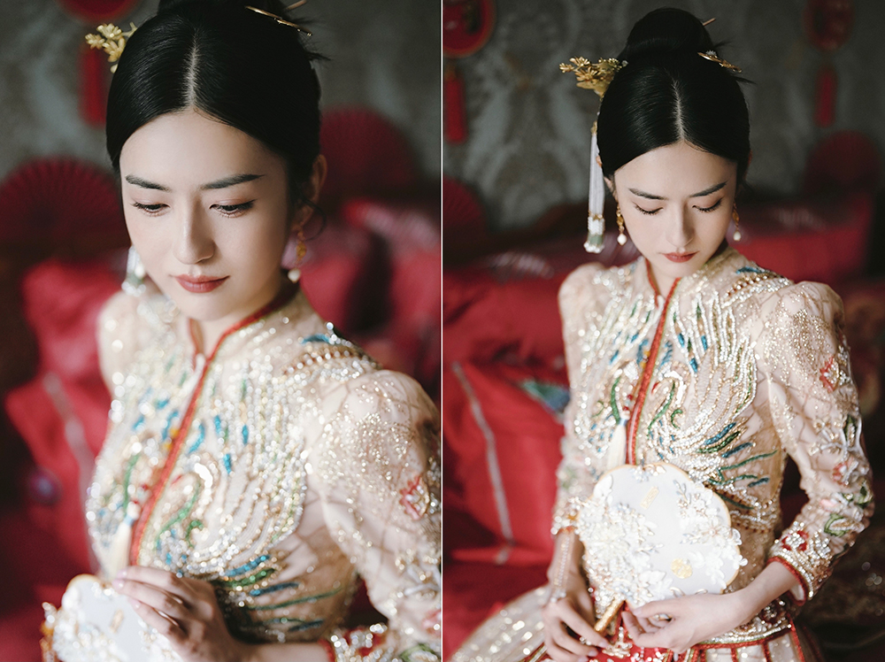 润尚美妆造型,新娘跟妆,时尚新娘造型,婚礼造型